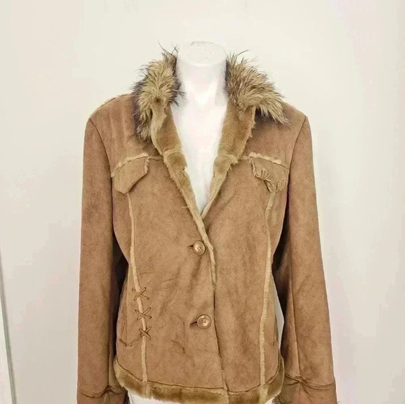 Fitz-Wright Jacket Size Large EUC 100% Polyester and Acrylic - Picture 8 of 13